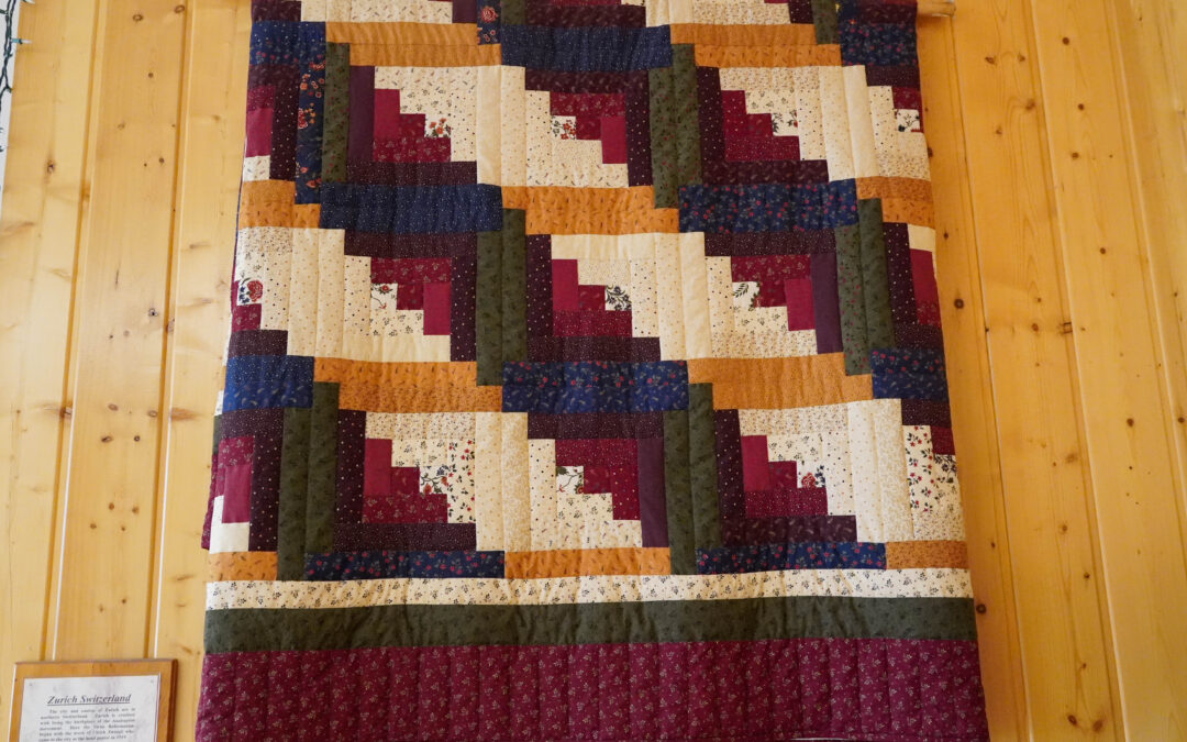 Log Cabin Star Quilt