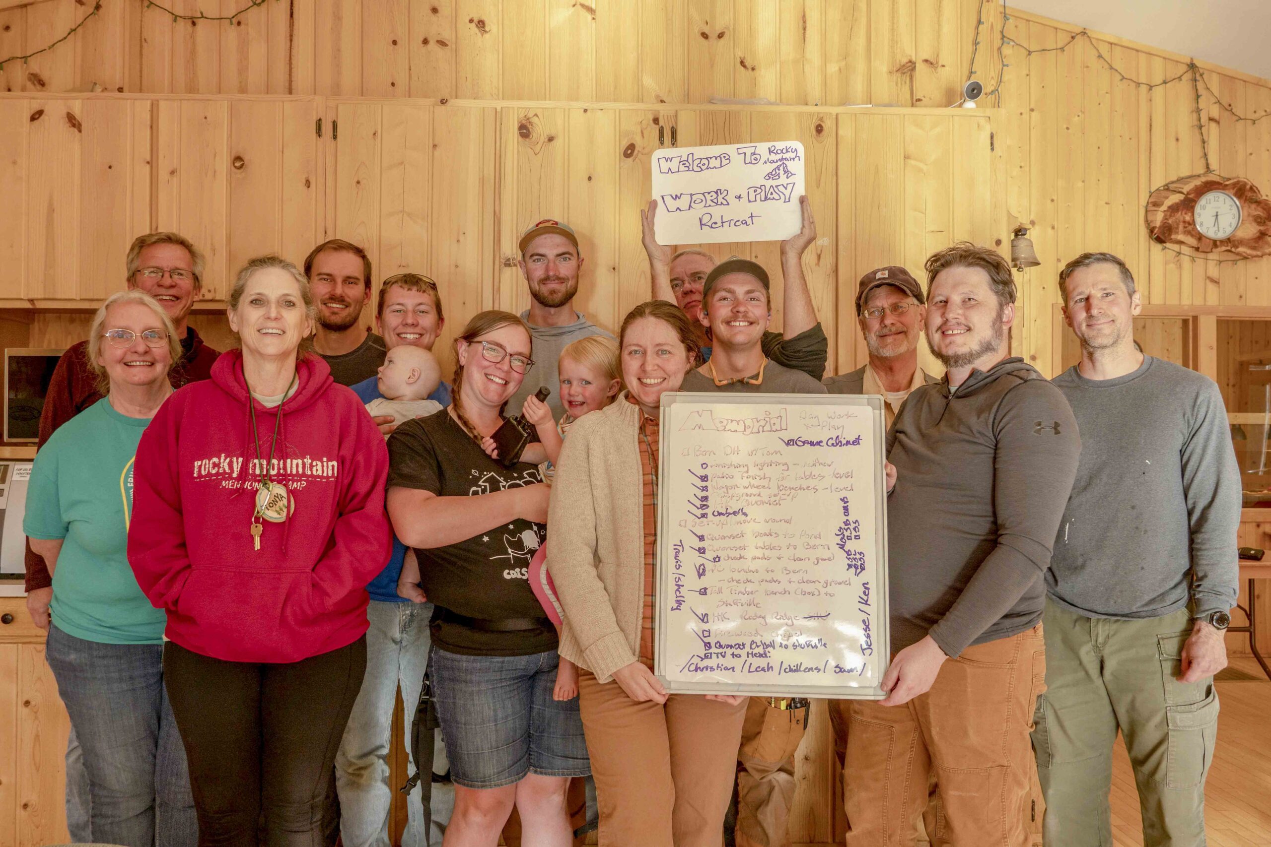 Memorial Work & Play Retreat